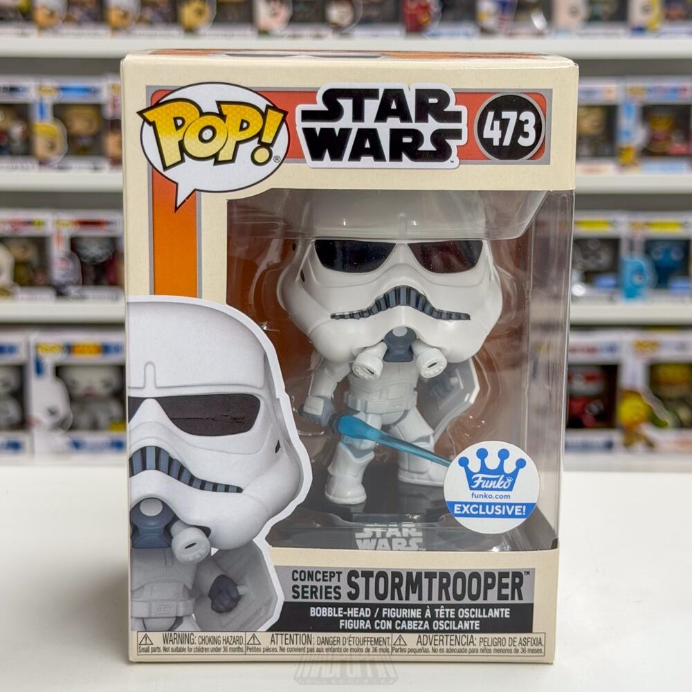 Funko Pop Star Wars Concept Series Stormtrooper Exclusive 473 Toy Vinyl Figure